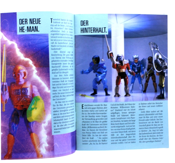 Masters of the Universe Werbeheft (1989): He-Man. Die neue Dimension. von Mattel